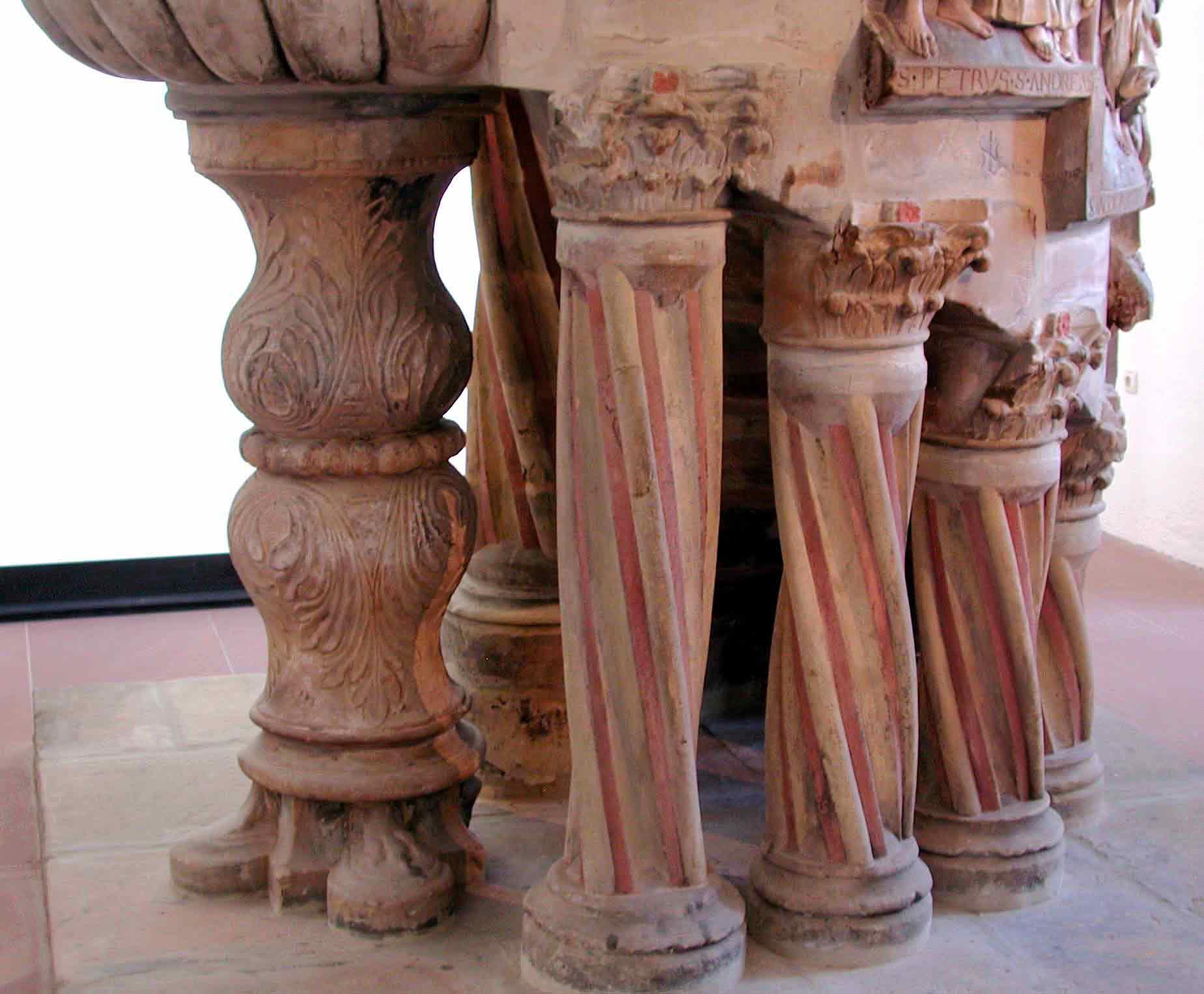 Säulen Englisch